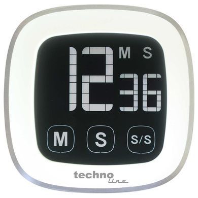Таймер кухонний Technoline KT400 Magnetic Touchscreen White (KT400)