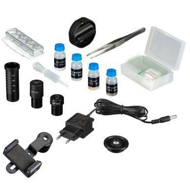 Мікроскоп Bresser Junior Biolux CA 40x -1024x з адаптером для смартфона + кейс (8855002)
