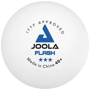 М'ячі для настільного тенісу Joola Flash 40+ White 6 шт (40041)
