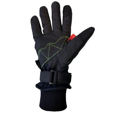 Рукавички для скандинавської ходьби Gabel Wind Tech NCS Black/Green M (8015012100008)