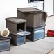 Контейнер для зберігання з кришкою і фронтальними дверцятами Stefanplast Elegance М 15л (30002)