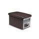 Контейнер для зберігання з кришкою і фронтальною дверцею Stefanplast Elegance S 5,5л (30021)