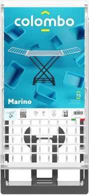 Сушарка для білизни підлогова Colombo Marino White/Grey (ST987B)