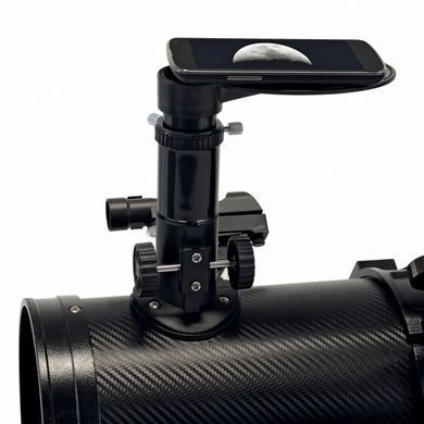 Телескоп Bresser Venus Solar 76/700 AZ Carbon із адаптером для смартфона (4541009)