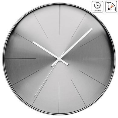 Настінний годинник Technoline WT2410 Silver (WT2410 grau)
