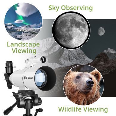 Телескоп Bresser Classic 70/350 Refractor із адаптером для смартфона (4670350)