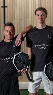 Ракетка для падел тенісу Stiga Racket Cybershape 18K (2202-1701-03)
