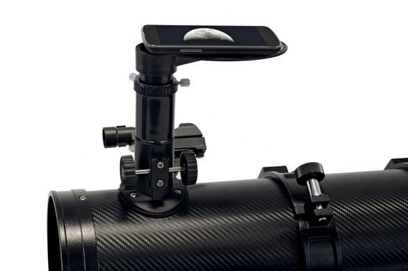 Телескоп Bresser Spica 130/1000 EQ3 Carbon з сонячним фільтром і адаптером для смартфона (4630100)