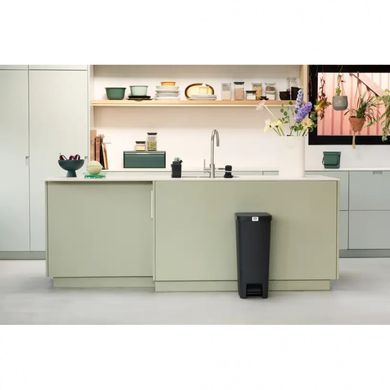 Сміттєвий бак Pedal Bin StepUp темно-сірий 40л 800023