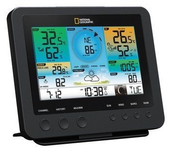 Метеостанція National Geographic WIFI Colour Weather Center 7-in-1 Sensor (9080600)