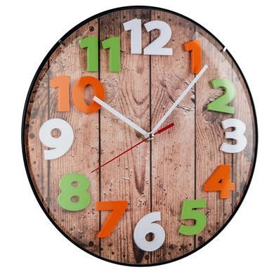 Настінний годинник Technoline WT7435 Wood Brown (WT7435)