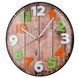 Настінний годинник Technoline WT7435 Wood Brown (WT7435)