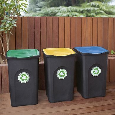 Сміттєвий бак Stefanplast Ecogreen bin 50л (70651)