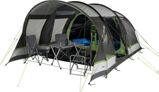 Намет п'ятимісний High Peak Garda 5.0 Light Grey/Dark Grey/Green (11823)