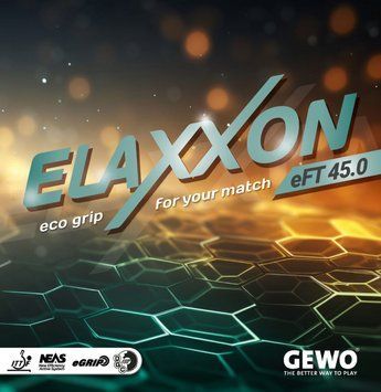Накладка для ракетки Gewo Elaxxon eFT 45.0 2.1 black (11374910021)