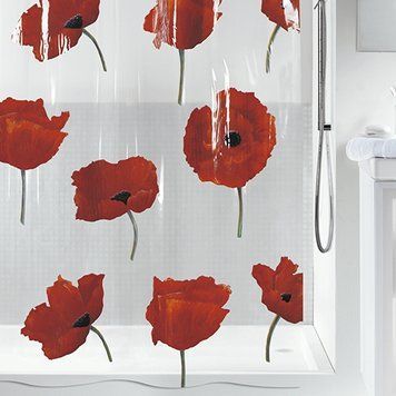 Шторка для ванної вінілова POPPY (10.42344)