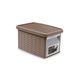 Контейнер для зберігання з кришкою і фронтальною дверцею Stefanplast Elegance S 5,5л (30022)