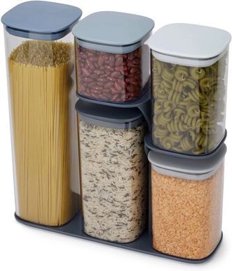 Набір ємностей для зберігання з підставкою Joseph Joseph Joseph Joseph FOOD STORAGE, 31,3 х10, 4х32, 4 см, 81106