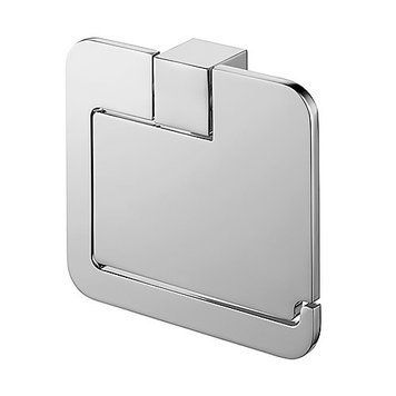 Тримач для туалетного паперу з кришкою FUTURA Silver (02991)