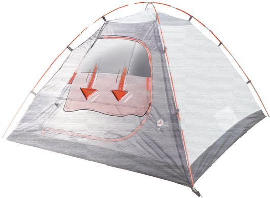 Намет чотиримісний High Peak Nevada 4.1 Deep Forest (10352)